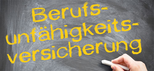 Berufsunfähigkeitsversicherung Berufsunfähigkeitsversicherung